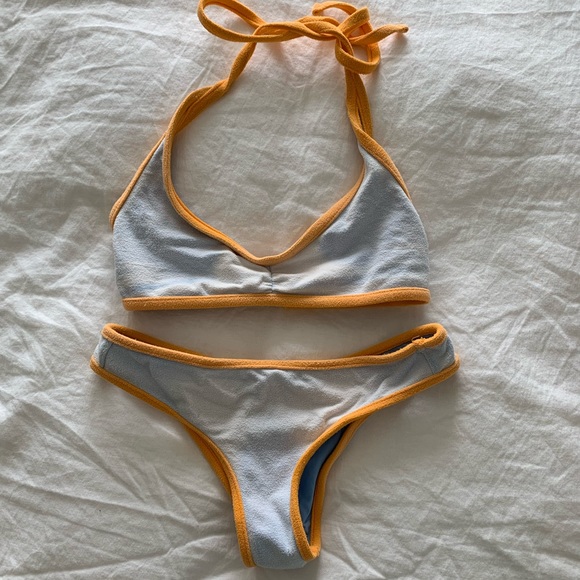 Frankies Bikinis Sawyer Terry Bikini - Picture 3 of 6